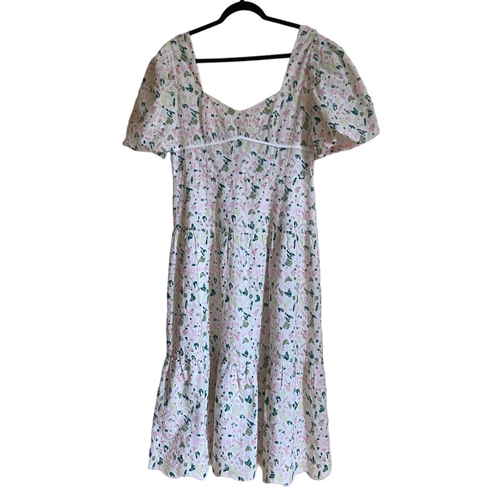 Floral Smocked dress by Adelyn Rae